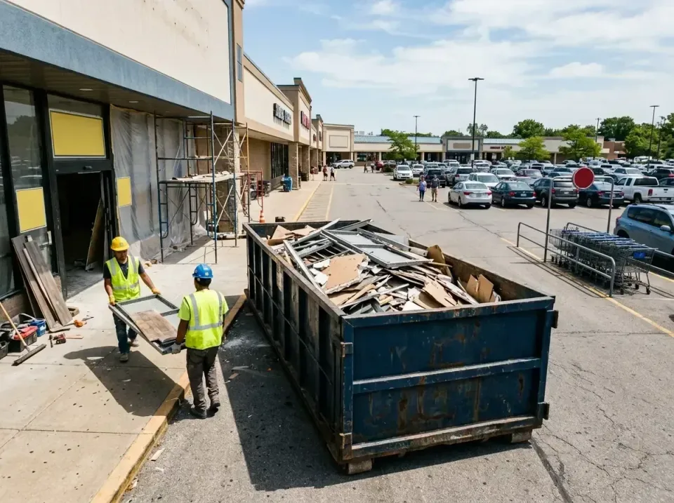 retail-store-renovation-debris-003 — frequently asked questions, Roll-off Dumpster Rentals in Washougal, WA